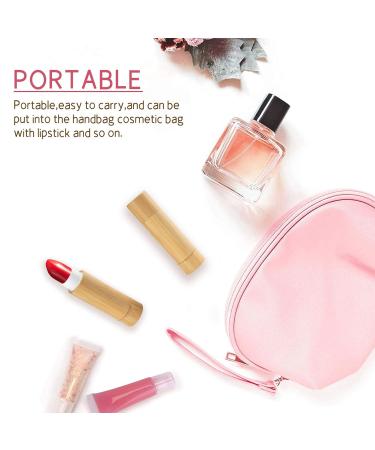 6 Refillable Bamboo Lip Balm Tubes - Merysan 5ml Empty Lipstick Sleeves for DIY Homemade Lip Balm - Buy Online on GoSupps.com