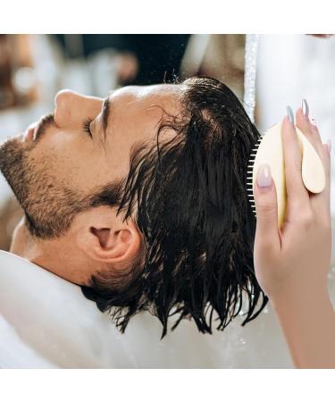 Scalp Massage Brush | Portable Shampoo Comb for At-Home & Travel | Scalp Scrubber & Head Massager - Buy Online on GoSupps.com