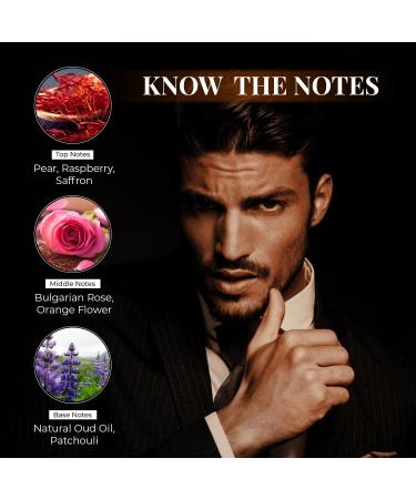 CREATION KRIVA Just Herbs Intense Oud Amber EDP Perfume for Men Long Lasting Fragrance - 50 ml - Buy Online on GoSupps.com