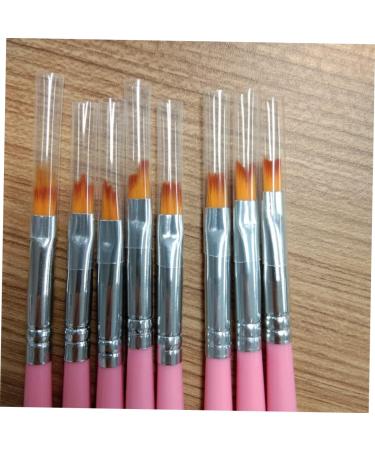 DOITOOL 2 Sets Nail Art Tool Detail Drawing Brush Builder Gel for Nails Uv Gel Nail Brush Nail Gel Nail Painting Brush Nail Art Supplies Salon 3d Nails Tool Pink Manicure Flower Pen - Buy Online on GoSupps.com