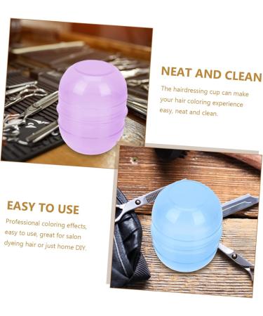 GALPADA Gobelet M langeur Pour M lange De Couleurs 2 Pi ces Bol Doseur Transparent Graduation R sistant Et Facile Nettoyer Pour Salon De Coiffure Ou Usage Domestique - Buy Online on GoSupps.com