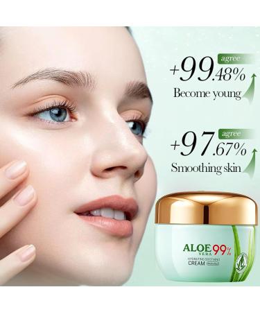 Aloe Vera Soft Skin Cream 50 g Aloe Vera cr me de jour hydratante r g n rante hydratante pour le corps et le visage hydrate et nourrit intens ment pendant 48 heures - Buy Online on GoSupps.com