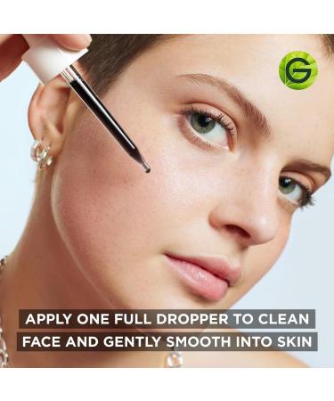 Garnier Charcoal Serum Pore-Purifying Mattified Looking Skin With 4% AHA + Salicylic Acid + Niacinamide Anti-Blemish Suitable for Sensitive or Acne Prone Skin Vegan Formula SkinActive 30ml - Buy Online on GoSupps.com