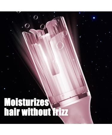 Yuehuam Automatic Curling Iron Auto Hair Curler Wand with 10 Level Adjustable Temp and Up to 446 360 Rotating Curling Iron for Hair Styling Medium/Short/Chest Long Hair All Hair Type Pink - Buy Online on GoSupps.com