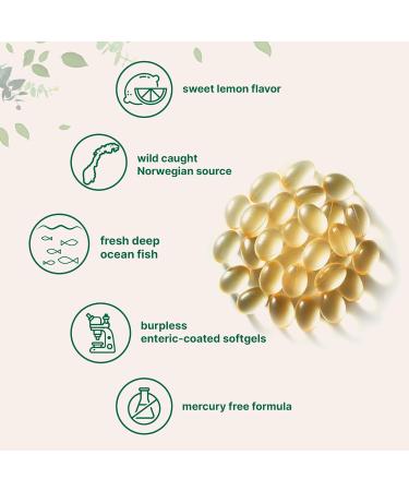 Micro Ingredients Extra Strength Omega 3 Fish Oil Supplements 1 000mg Per Serving 300 Softgels | Lemon Flavored | Burpless | EPA 180mg + DHA 120mg | Deep Sea Fish 300 Count (Pack of 1) - Buy Online on GoSupps.com