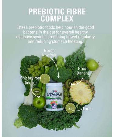 EHPlabs OxyGreens Super Greens Powder - Pineapple Flavor, 30 Serves - Immunity Booster with Spirulina, Prebiotic Fibre & Antioxidants - Buy Online on GoSupps.com