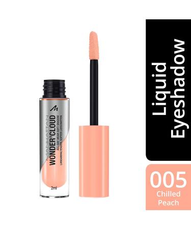 Buy Manhattan Wonder'cloud Chilled Peach Eyeshadow - Long-Lasting & Waterproof Liquid Eyeshadow (18g) - International Shipping Available - Buy Online on GoSupps.com
