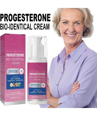Organic Progestin Cream for Women | Menopause Relief Hormone Balance & Hot Flash Support | Safe & Effective Herbal Formula - Buy Online on GoSupps.com