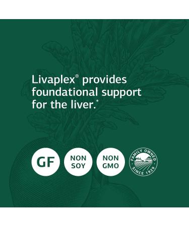 Standard Process Livaplex - Liver Health Support Supplement - 90 Capsules - Buy Online on GoSupps.com