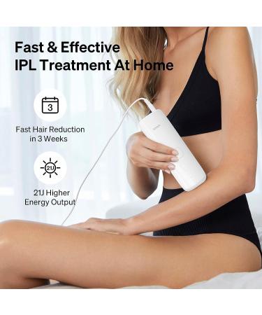 Ulike Laser Hair Removal Air 3 IPL with Sapphire Ice-Cooling System - Painless & Long-Lasting Results for Men and Women - Body & Face Hair Removal at Home - Buy Online on GoSupps.com