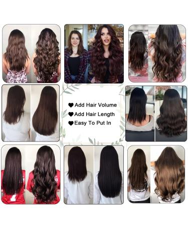 12 Short Straight Human Hair Clip In Extensions - Natural Black | 7Pcs/Pack - 70g - Buy Online on GoSupps.com