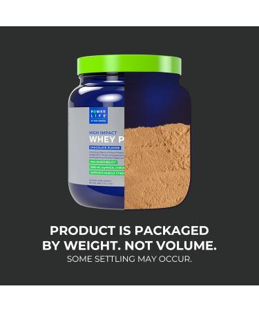 POWERLIFE High Impact Whey Protein - Chocolate - New Formula - 13.4 Oz. - Buy Online on GoSupps.com