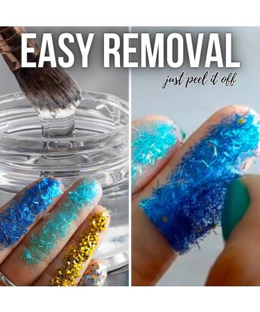 Makeup Glitter Glue Peel-Off Formula - Long-Lasting Adhesive for Eyes Face & Body | Chunky Glitter Jewels & Gems - Buy Online on GoSupps.com