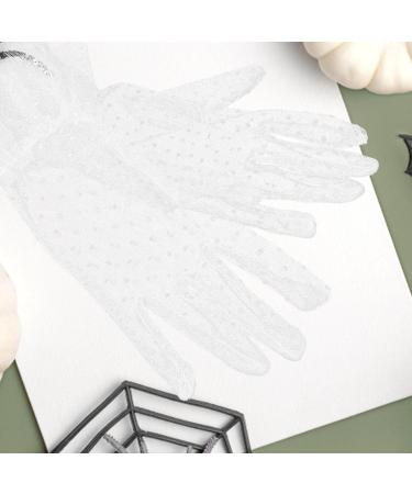 FRCOLOR 1 Pair Gloves Cocktail White Evening Dress Accessories Women's Lace - Buy Online on GoSupps.com