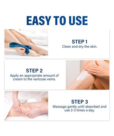 Josera Varicose Veins Treatment for Legs Varicose Veins Soothing Relief Cream to Improve Circulation Reduce Swelling & Discomfort - Buy Online on GoSupps.com