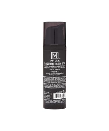 M. Skin Care Men's Daily Defense Hydrating Lotion - Lightweight Cruelty-Free Moisturizer - Paraben Free for All Skin Types - Buy Online on GoSupps.com