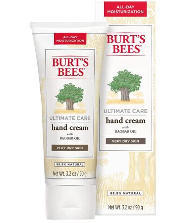 Burt's Bees Ultimate Care Hand Cream for Dry Skin - 3.2 oz (Packaging May Vary) - Buy Online on GoSupps.com