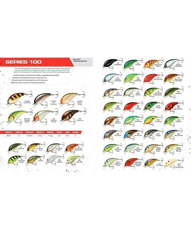 Bandit Series 100 Crankbait Bass Fishing Lure - Red Crawfish, 5ft Dive, 2 Length, 1/4 oz - Buy Online on GoSupps.com