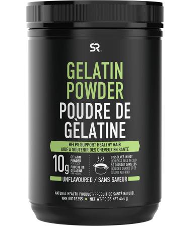 Buy Sports Research Unflavored Gelatin Powder - 16 oz (454g) for Healthy Recipes & Wellness - Buy Online on GoSupps.com