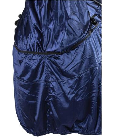 Marengos Eczema Ceiling Blanket for Horses | Neck & Abdomen Protection | Fine-Meshed Insect Shield | Double Front Closure | Outdoor Horse Blanket 145cm Night Blue - Buy Online on GoSupps.com