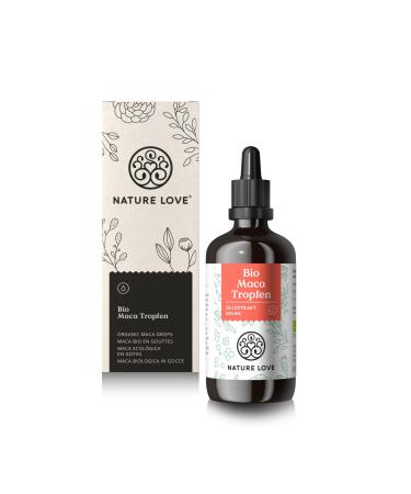 Organic Maca drops - 100ml - 1 100mg extract (10: 1) per daily dose (11 000mg Maca root) - All shapes: black red and yellow - Alternative to capsules and powder - vegan and in Germany - Buy Online on GoSupps.com