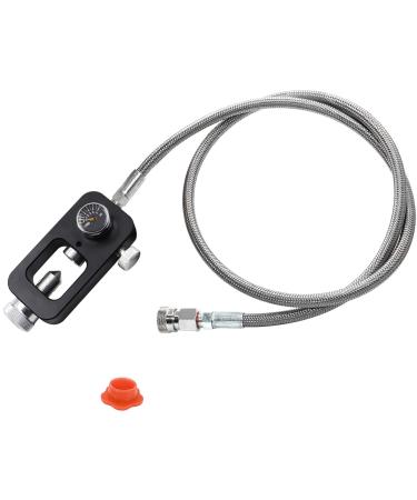 DIN Valve Scuba Adapter, Paintball Scuba Fill Station, HPA Tank Filling Adapter Charging System with 4500 psi PCP Paintball Filling Air Hose,Compatible with Standard K-Valve, J-Valve and H-Valve.Black - Buy Online on GoSupps.com