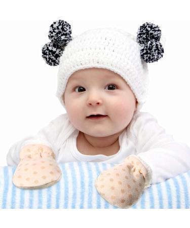 Blulu 3 Pairs Baby Mittens for 0-12 Months | Winter Warm Infant Gloves - Buy Online on GoSupps.com