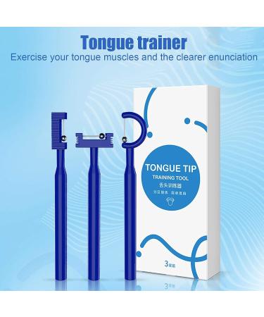 3pcs Tongue Lips Lateralization Training Electric Muscle Trainer for Oral Salivation & Dysphagia - Buy Online on GoSupps.com