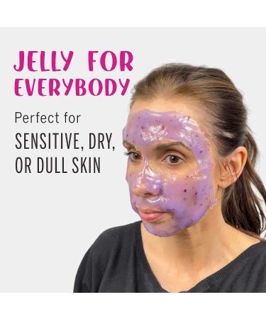 Pamper Day Jelly Mask Facial Kit - Peel Off Face Mask Bundle with 10 Fruit Masks, Silicone Brush, Mixing Bowl, Spatula & Spoon - Buy Online on GoSupps.com