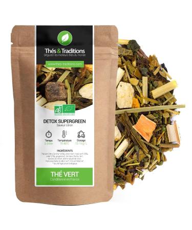 Th s & Traditions Th s & Traditions - Detoxifying Organic Green Tea: Detox Supergreen | 100g