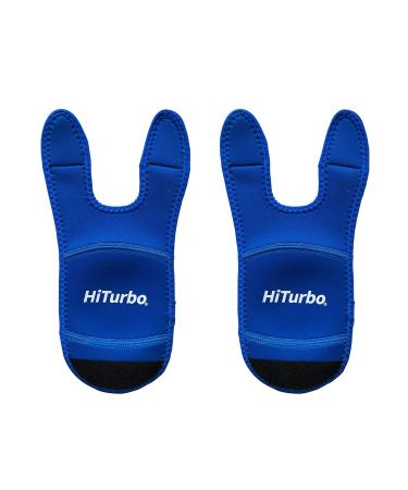 Hiturbo Scuba Regulator Bag with Two High Density Foam Padded | Diving Regulator Protective Bags for Scuba Large Hard Case 2-Blue