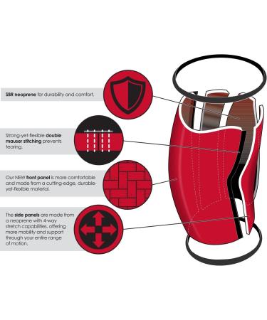 Assassin 7mm Knee Compression Sleeves for Weightlifting & Training - Black (Large) - Reduce Strain & Swelling (2 Sleeves) - Buy Online on GoSupps.com