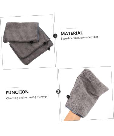 FOMIYES 18 Pcs Fiber Makeup Remover Gloves - Soft Cleansing Mittens & Microfiber Cloths for Effortless Makeup Removal | International Shipping Available - Buy Online on GoSupps.com