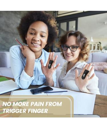 EDNYZAKRN Finger Splint for Trigger Finger - Thumb, Index, Middle, Ring, Pinky Support Brace for Tendonitis, Stiffness, Curved, Bent, Locked - Left or Right Hand - Buy Online on GoSupps.com