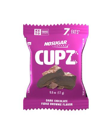 No Sugar Keto Cups - Dark Chocolate Fudge Brownie  Low Carb (1g)  Sugar Free (0g) Keto Fat Bomb Snacks with 7g Healthy Fat - Gluten Free  All Natural  Non-GMO (30 cups) 0.6 Ounce (Pack of 30) - Buy Online on GoSupps.com
