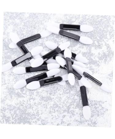 Gogogmee 100pcs Make up Applicators for Face Dual Sided Eyeshadow Brush Makeup Eyeshadow Brush Smudge Brush M White - Buy Online on GoSupps.com