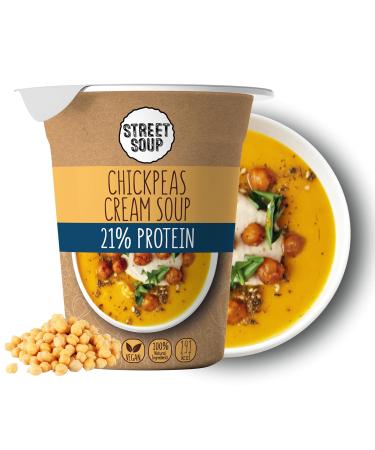 Protein Instant Soup Tasting Package | 8x50g Vegan Low Carb Cream Soups | 20% Protein | Natural Ingredients | Ready-to-Eat Meal Set - Buy Online on GoSupps.com