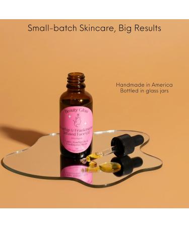 Frankincense Resin Infused Organic Castor & Rosehip Oils for Face Age Defying Miracle Facial Moisturizer Cold Pressed Serum Natural Skincare Hydrates Skin Moisturizing 1 Fl Oz - Buy Online on GoSupps.com