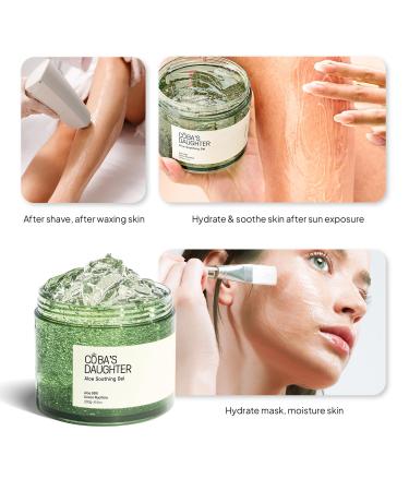 COBA S DAUGHTER Organic Aloe Gel - 99% Pure Coconut Scented Relief for Itchy Skin & Sunburn | Hydrates Face & Body | 10.6 oz - Buy Online on GoSupps.com