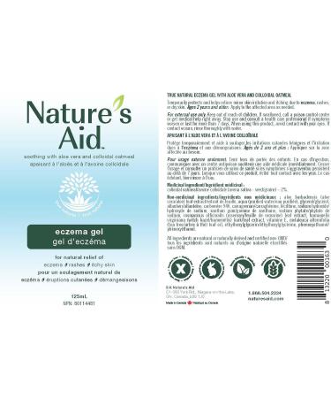 Nature's Aid Eczema Skin Gel - Buy Online on GoSupps.com