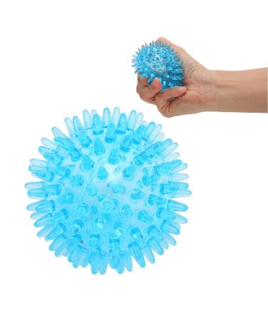 Anggrek Spiky Ball - 7cm Transparent Massage Ball for Stress Relief & Strength Exercise | Ideal for Hand Wrist Foot & Back Muscles - Buy Online on GoSupps.com