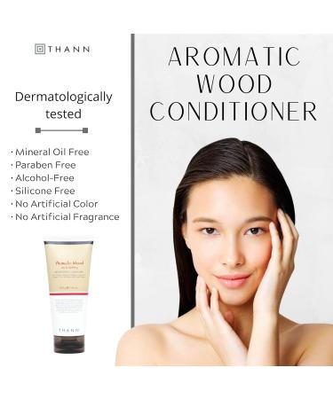 Thann Aromatic Wood Aromatherapy Hair Conditioner - Moisturizing & Strengthening Citrus Scent Paraben & Sulfate Free 200 ML - Ideal for Men & Women - Buy Online on GoSupps.com