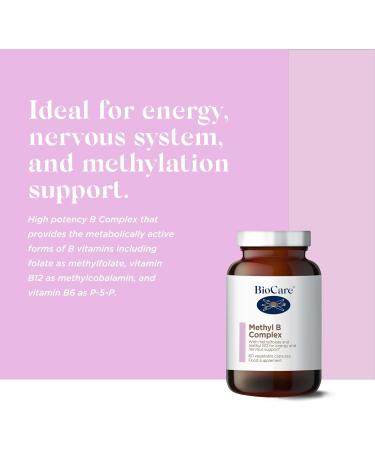 BioCare Methyl B Complex 60 Capsules - Premium Vitamin Supplement - Buy Online on GoSupps.com
