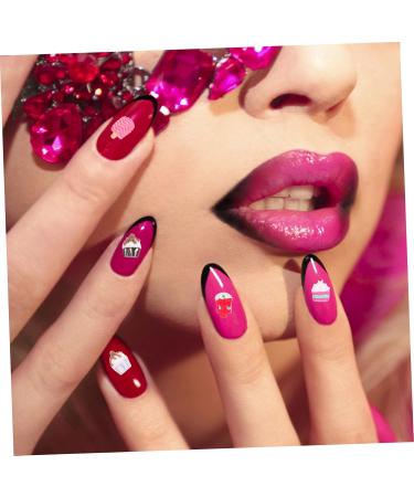 1 Box Nail Art Accessories Decor Nail Rhinestones 3d Nail Decals Nail Art Charms Nail Gem DIY Accessories for Nail Fake Nail Ornaments Nail Art Studs Nail Supplies Manicure Plastic Beatifufu 6.5X6.5X1.2cm As Shown 12 - Buy Online on GoSupps.com