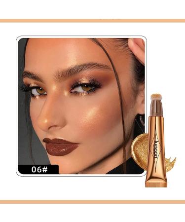 Blush Beauty Wand Liquid Contour Beauty Wand Highlighter Contour Blush with Cushion Applicator Bronzer Stick Long Lasting&Smooth Matte Makeup Stick (06#) - Buy Online on GoSupps.com