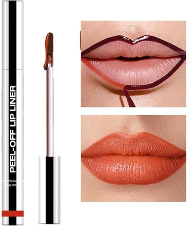  Zibeem Peel the stain from the lip liner long-lasting lip colour that removes waterproof matte lipstones and - Buy Online on GoSupps.com