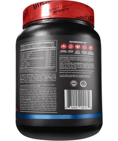 CONFIDENT SPORTS - DYNOMIGHT Fully Dosed - EXPLOSIVE Pre-Workout Maximum Absorption Formula - BLUE RASPBERRY - 420 Gram 20 Servings - Buy Online on GoSupps.com