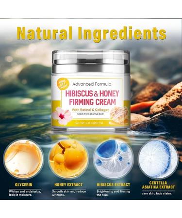 iTecFreely Hibiscus and Honey Firming Cream  Moisturizing and Hydrating Skin Tightening Cream  Fast Effectively Reduces Fine Lines Neck Firming Cream - Buy Online on GoSupps.com