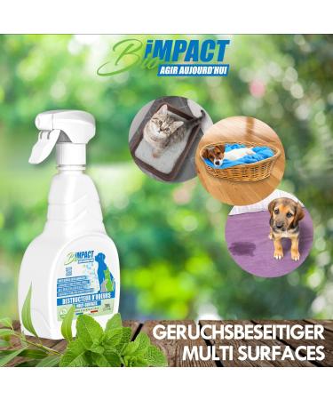 BioIMPACT Obler Shed for Cat Cubes - 750ml Enzymatic Pet Remark Remover | All Surfaces Immediate Effect No Defense Effect - Buy Online on GoSupps.com