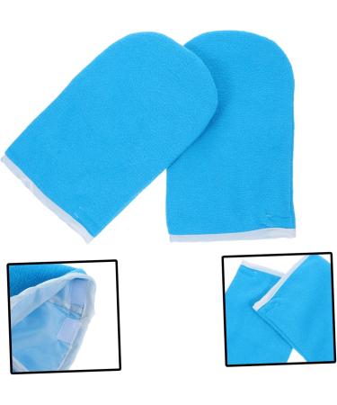 minkissy 1 Pair Hand Mask Care Hand Repair Cover Paraffin Baths Gloves Reusable Paraffin Gloves Heated Mittens Moisture Gloves Nourishing Hand Gloves Leather Gloves Moisturizing Flannel - Buy Online on GoSupps.com